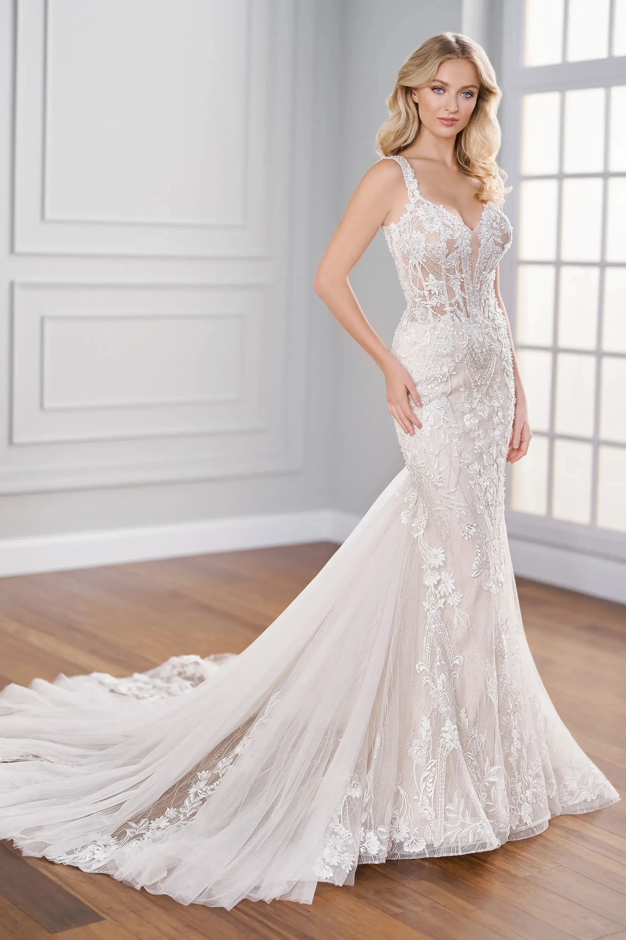 Wedding dress from White Rose Bridal collection