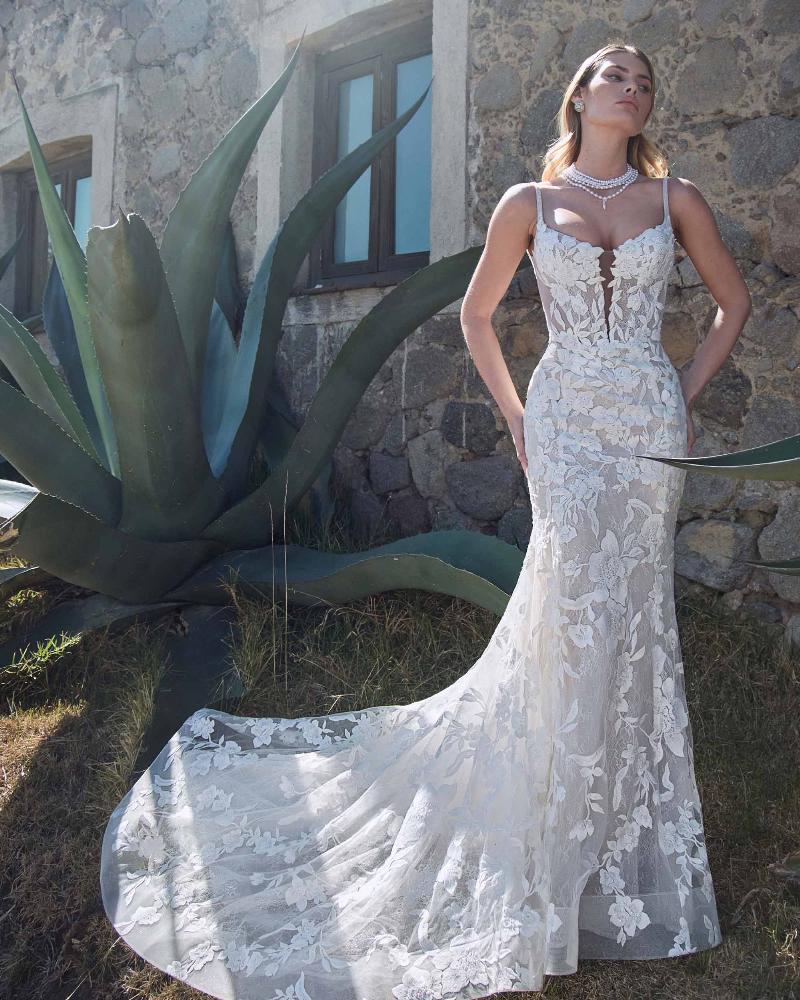 Calla Blanche 125256 wedding dress at White Rose Bridal Newark NJ