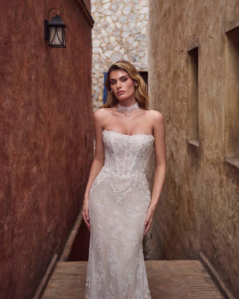 Calla Blanche 125262 wedding dress at White Rose Bridal Newark NJ