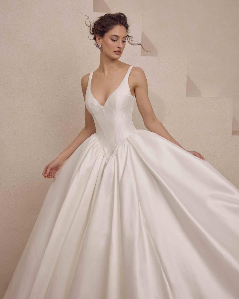 Calla Blanche B25234 wedding dress at White Rose Bridal Newark NJ