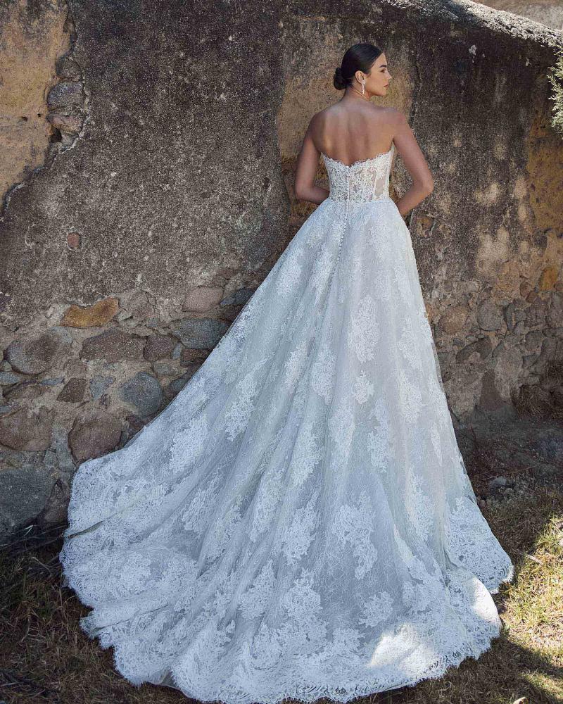Style 125247 - Calla Blanche Wedding Dress - White Rose Bridal Newark NJ (view 3)