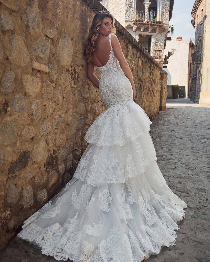 Style 125249 - Calla Blanche Wedding Dress - White Rose Bridal Newark NJ (view 5)