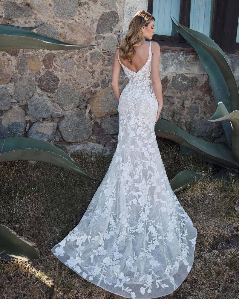 Style 125256 - Calla Blanche Wedding Dress - White Rose Bridal Newark NJ (view 3)
