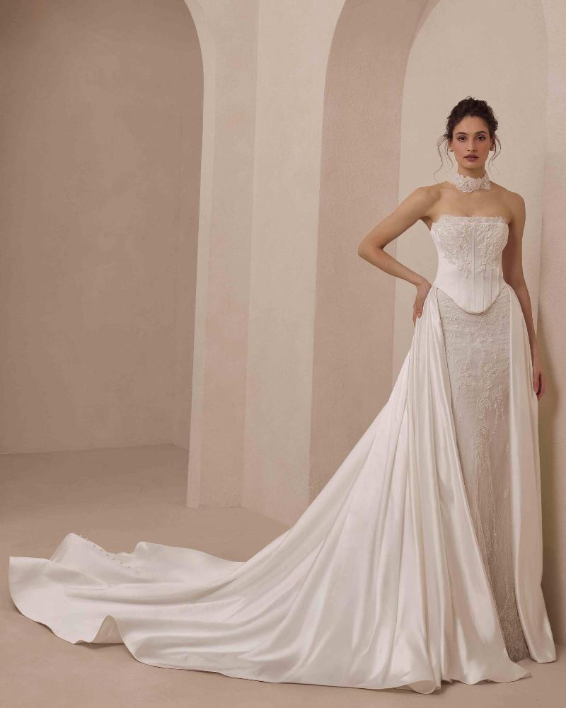 Style B25236 - Calla Blanche Wedding Dress - White Rose Bridal Newark NJ