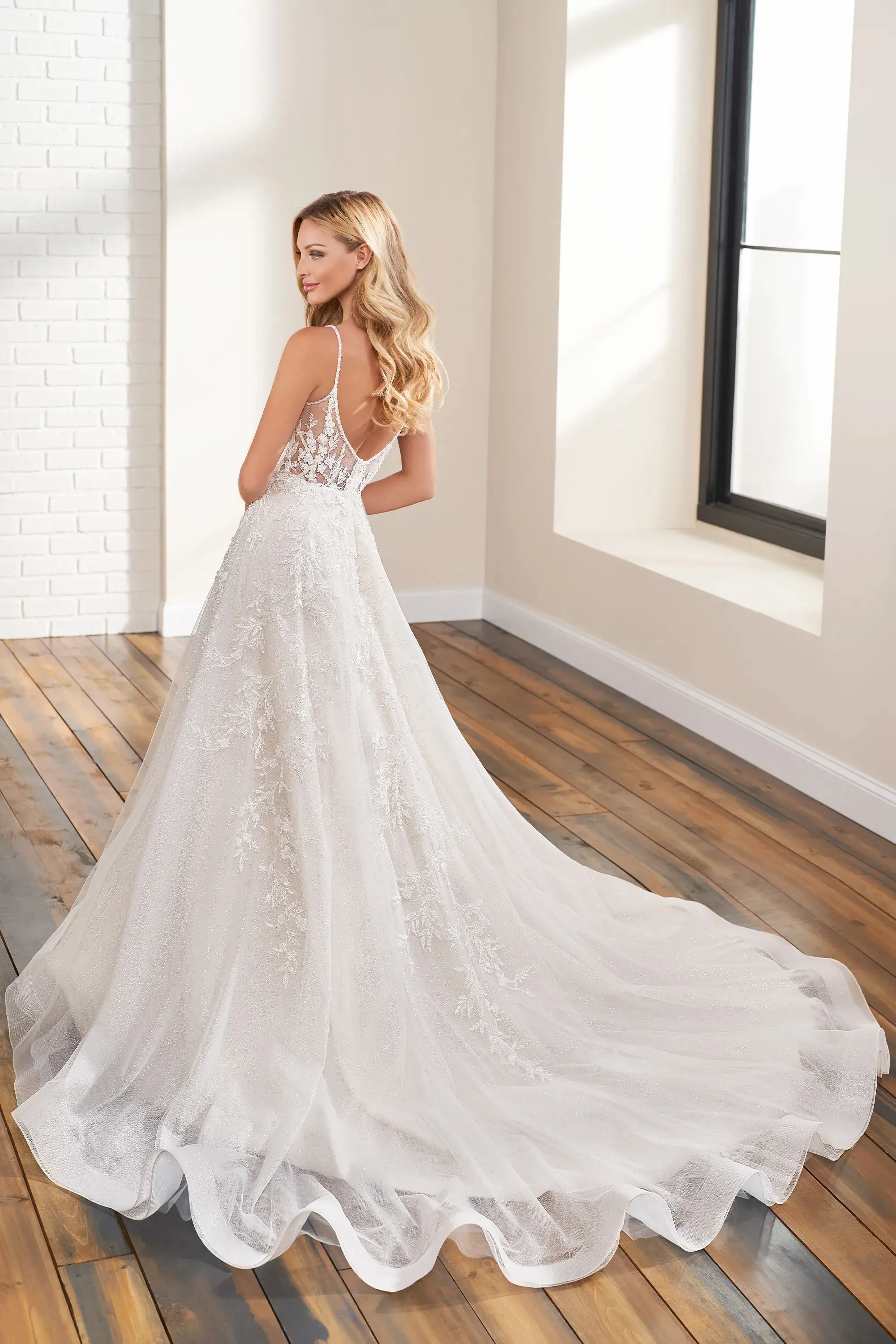 Style 122174 - Enchanting Wedding Dress - White Rose Bridal Newark NJ (view 2)