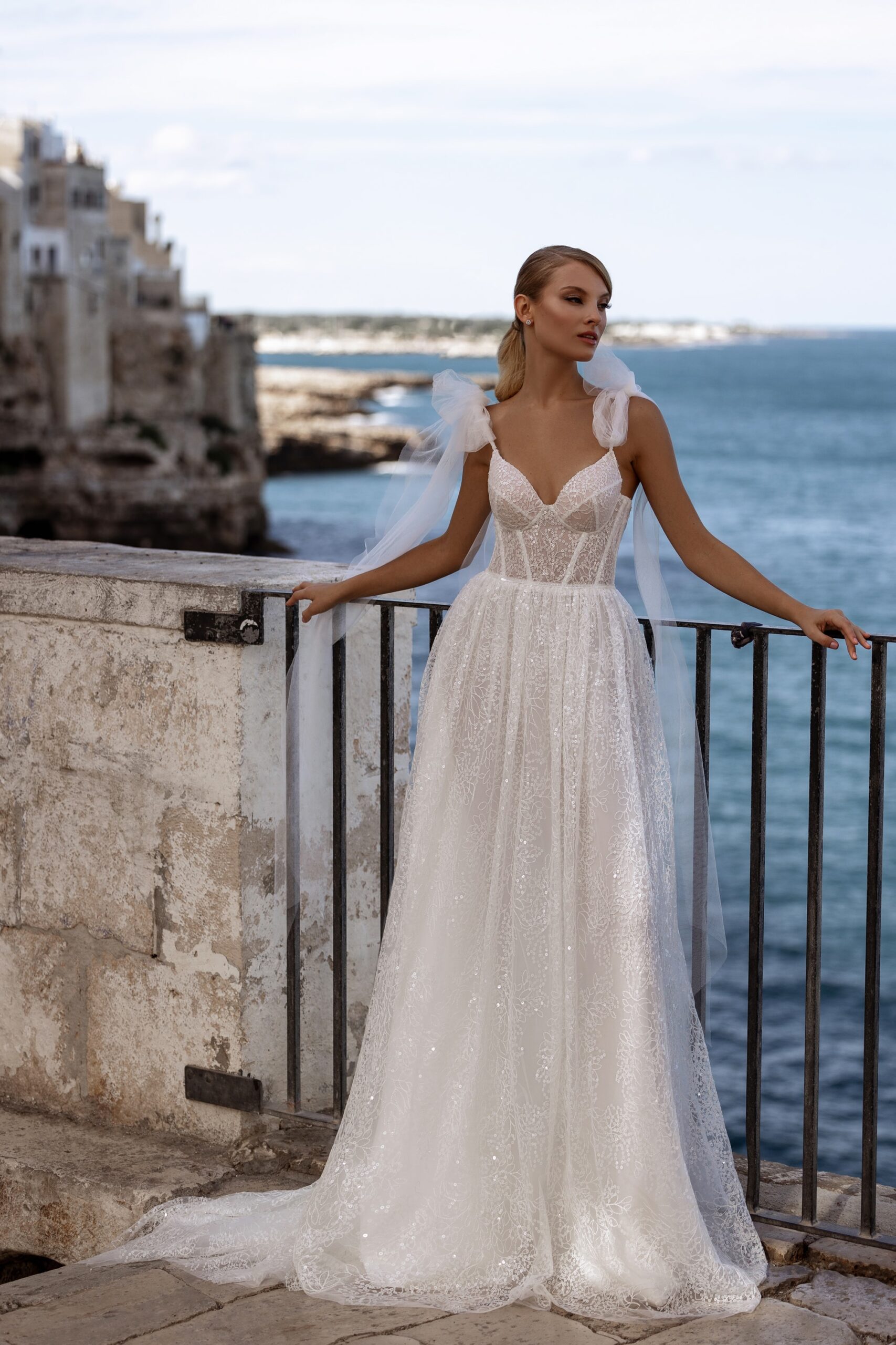 Erica - Madioni Wedding Dress - White Rose Bridal Newark NJ