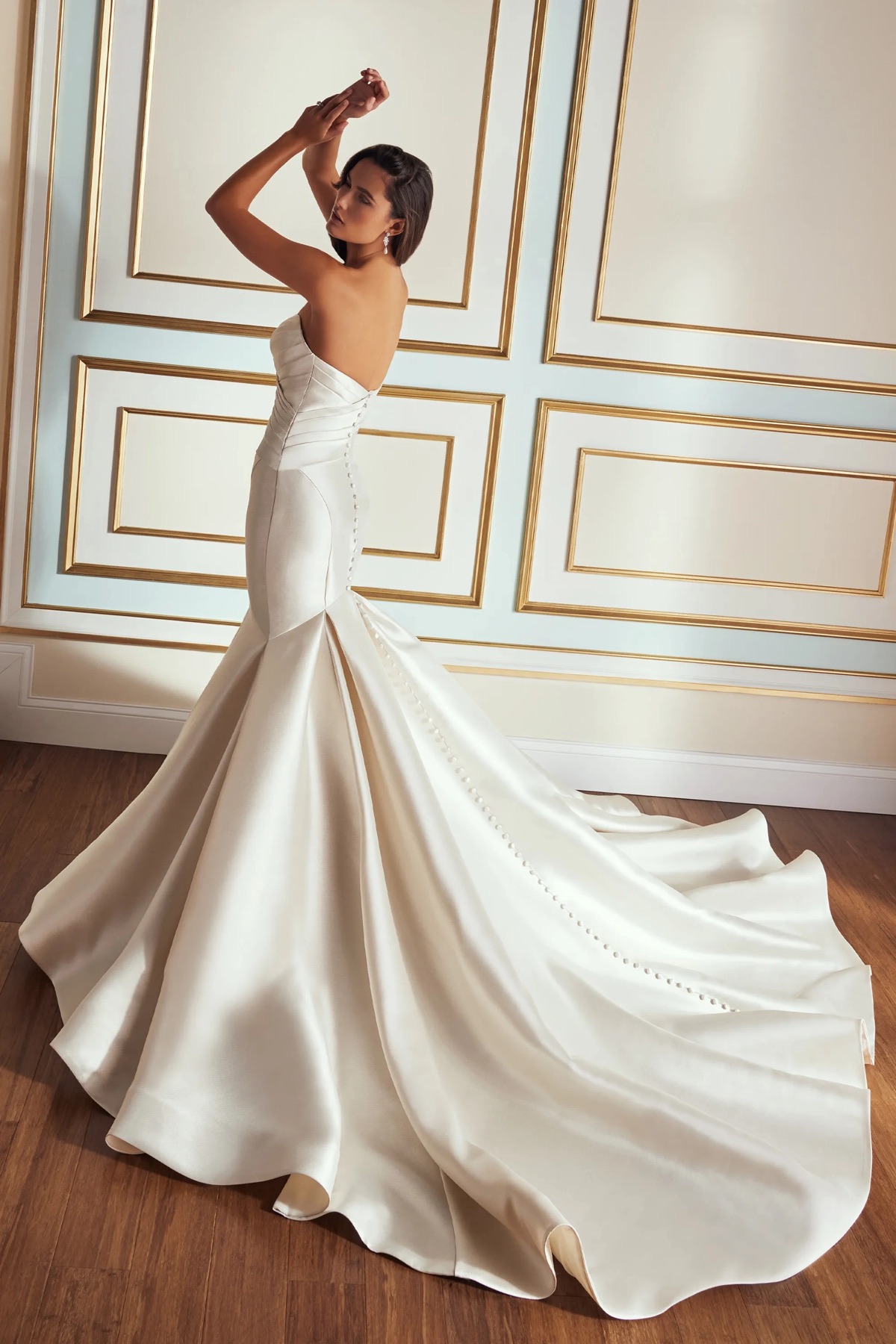Flannery - Martin Thornburg Wedding Dress - White Rose Bridal Newark NJ (view 2)