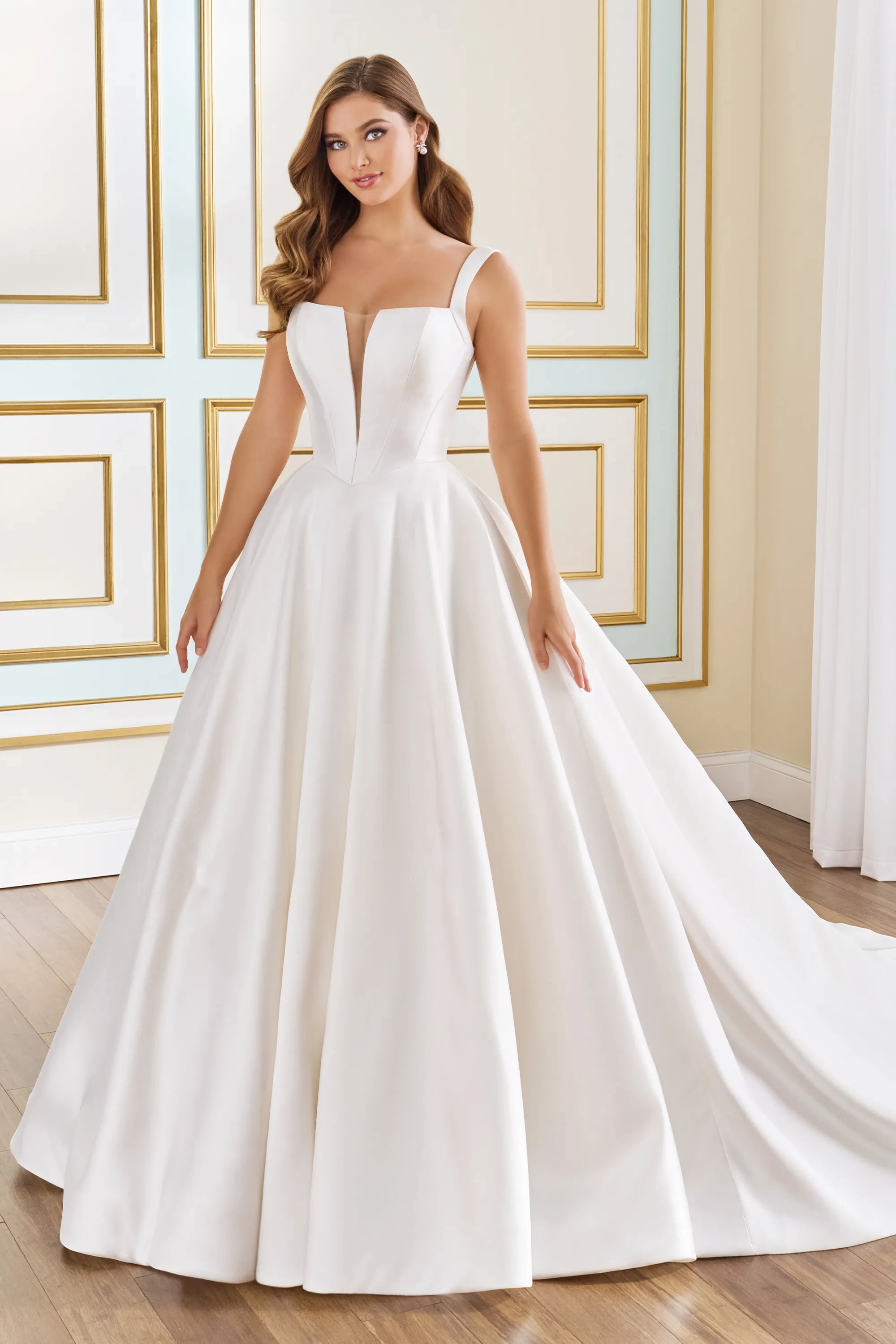 MT9106 Camellia - Martin Thornburg Wedding Dress - White Rose Bridal Newark NJ