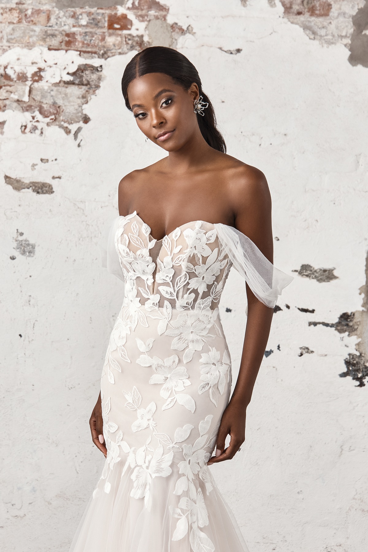 Style 44403 - Sincerity by Justin Alexander Wedding Dress - White Rose Bridal Newark NJ (view 2)