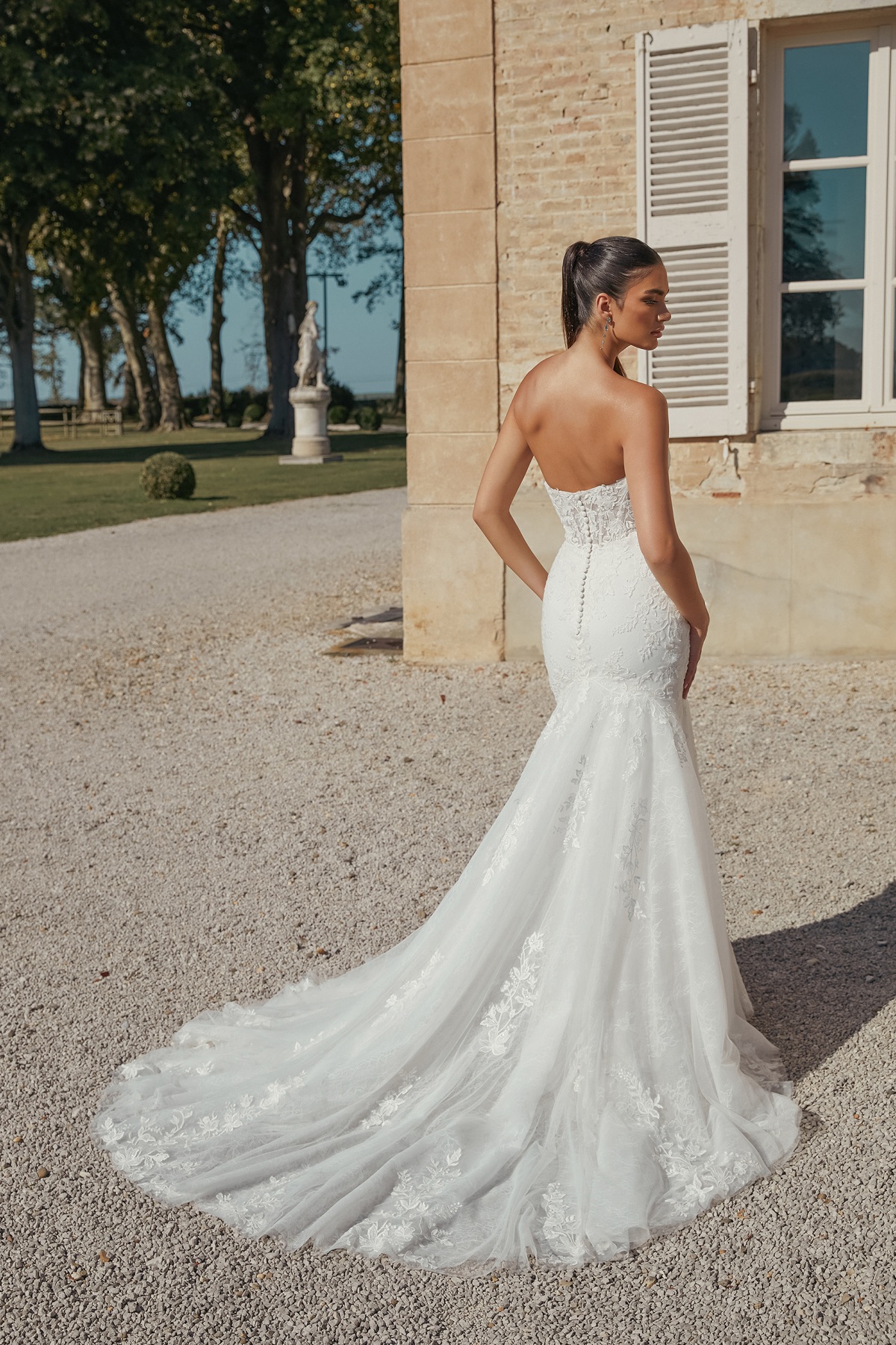 Style 44461 - Sincerity by Justin Alexander Wedding Dress - White Rose Bridal Newark NJ (view 3)