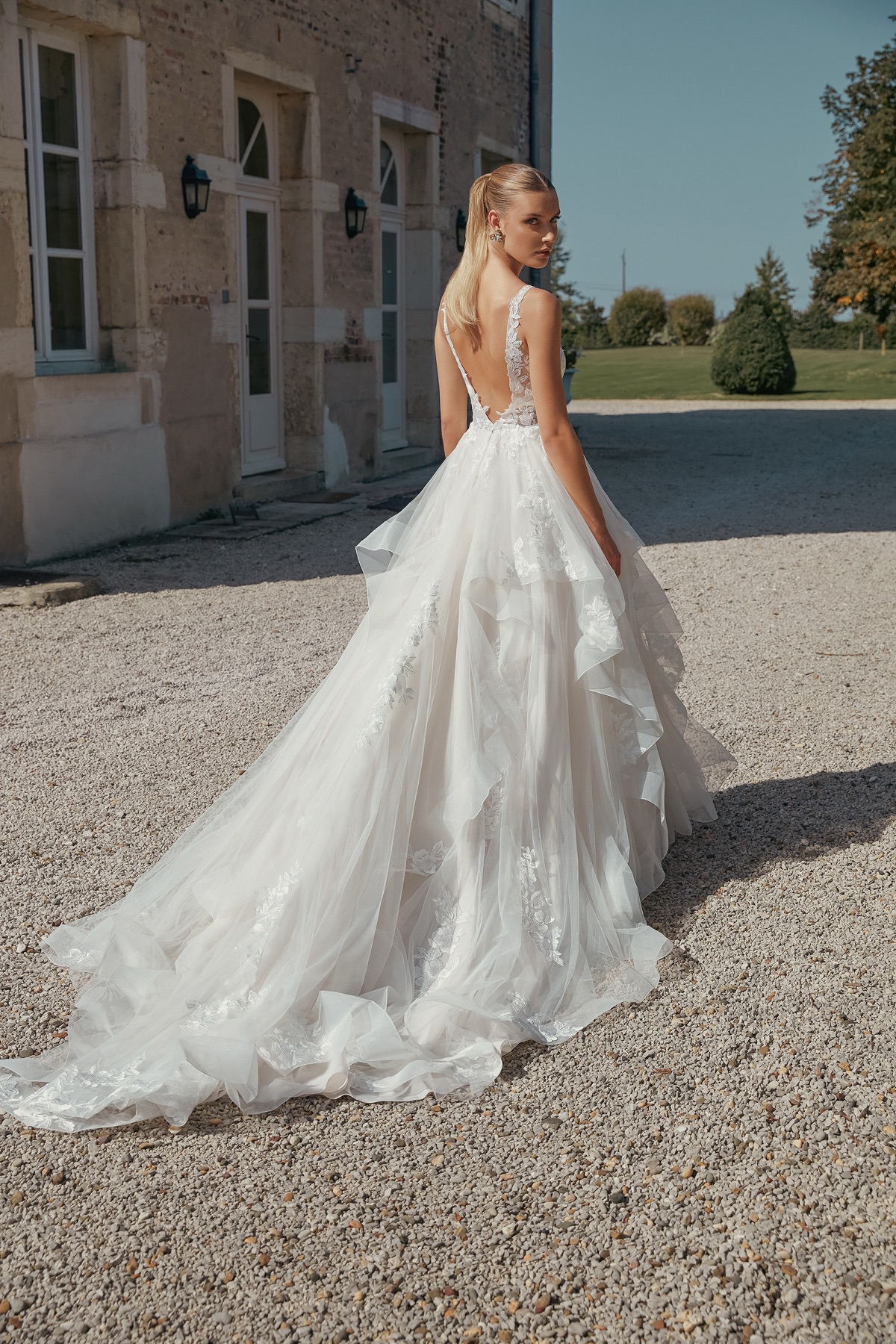 Style 44464 - Sincerity by Justin Alexander Wedding Dress - White Rose Bridal Newark NJ (view 3)