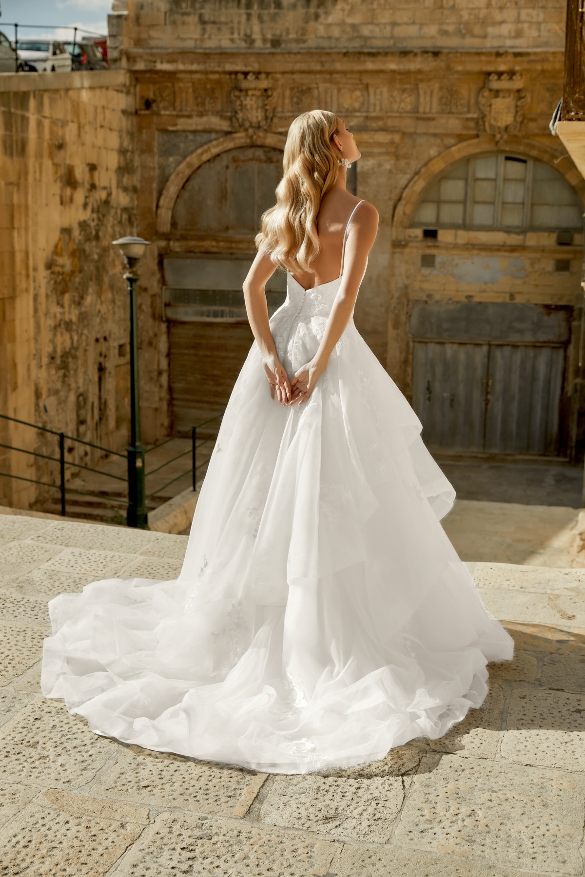 Style 44499 - Sincerity by Justin Alexander Wedding Dress - White Rose Bridal Newark NJ (view 4)