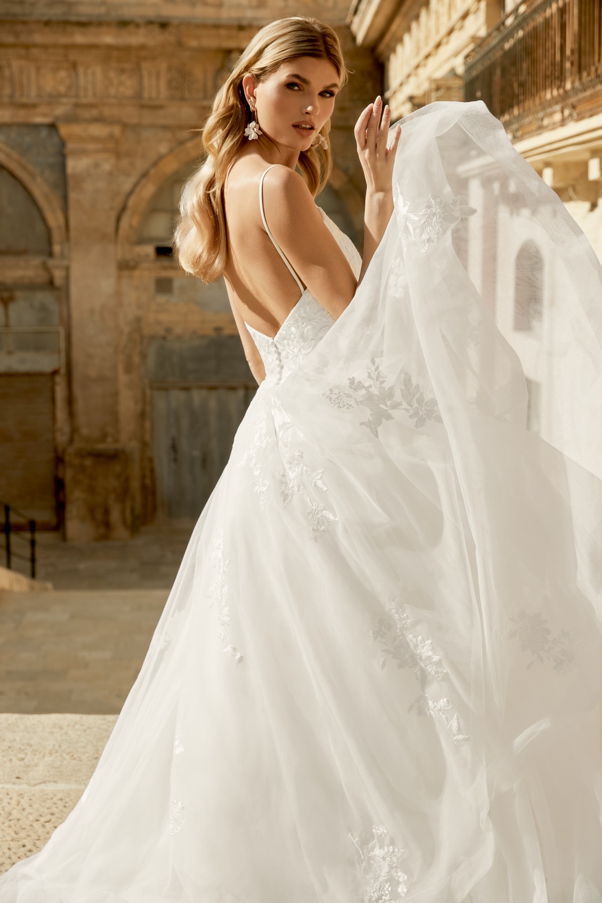 Style 44499 - Sincerity by Justin Alexander Wedding Dress - White Rose Bridal Newark NJ (view 6)