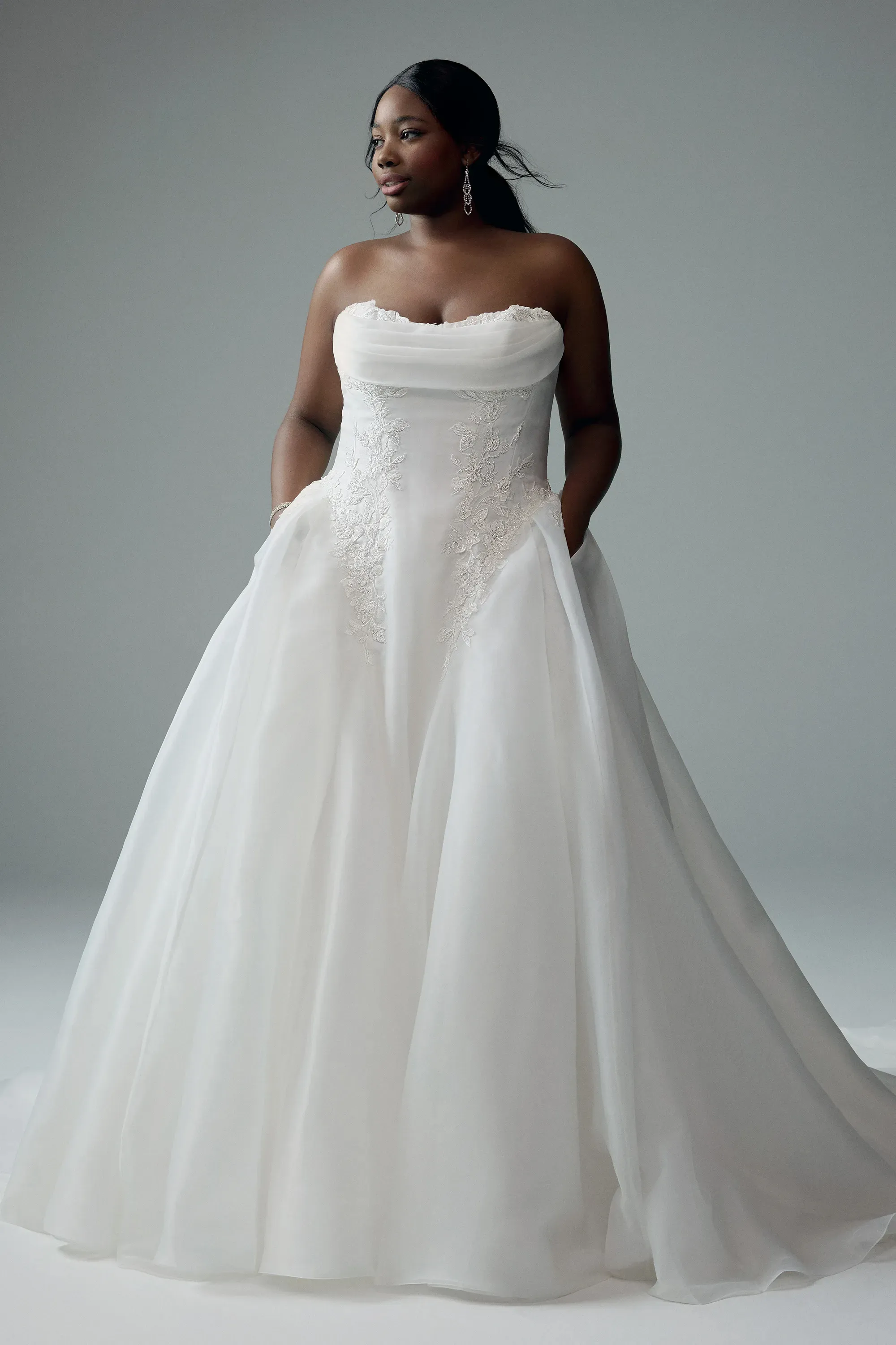 Joy - Sophia Tolli Wedding Dress - White Rose Bridal Newark NJ (view 2)